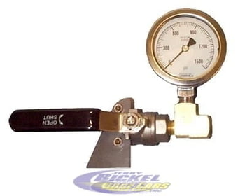 Hi Flow Nitrous Shut-Off Valve & Gauge Kit JBRC5038C