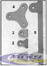 #3 Tab 3/16" Hole Window Mounting Tab JB-091